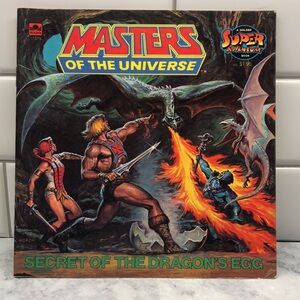 VTG Masters of the Universe - 1985 Secret of the Dragon’s Egg Paperback